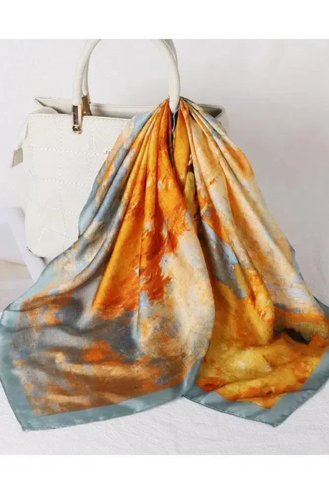 Zarivette – Scenic print – Headscarf-15133536747893-Mirella Fiore