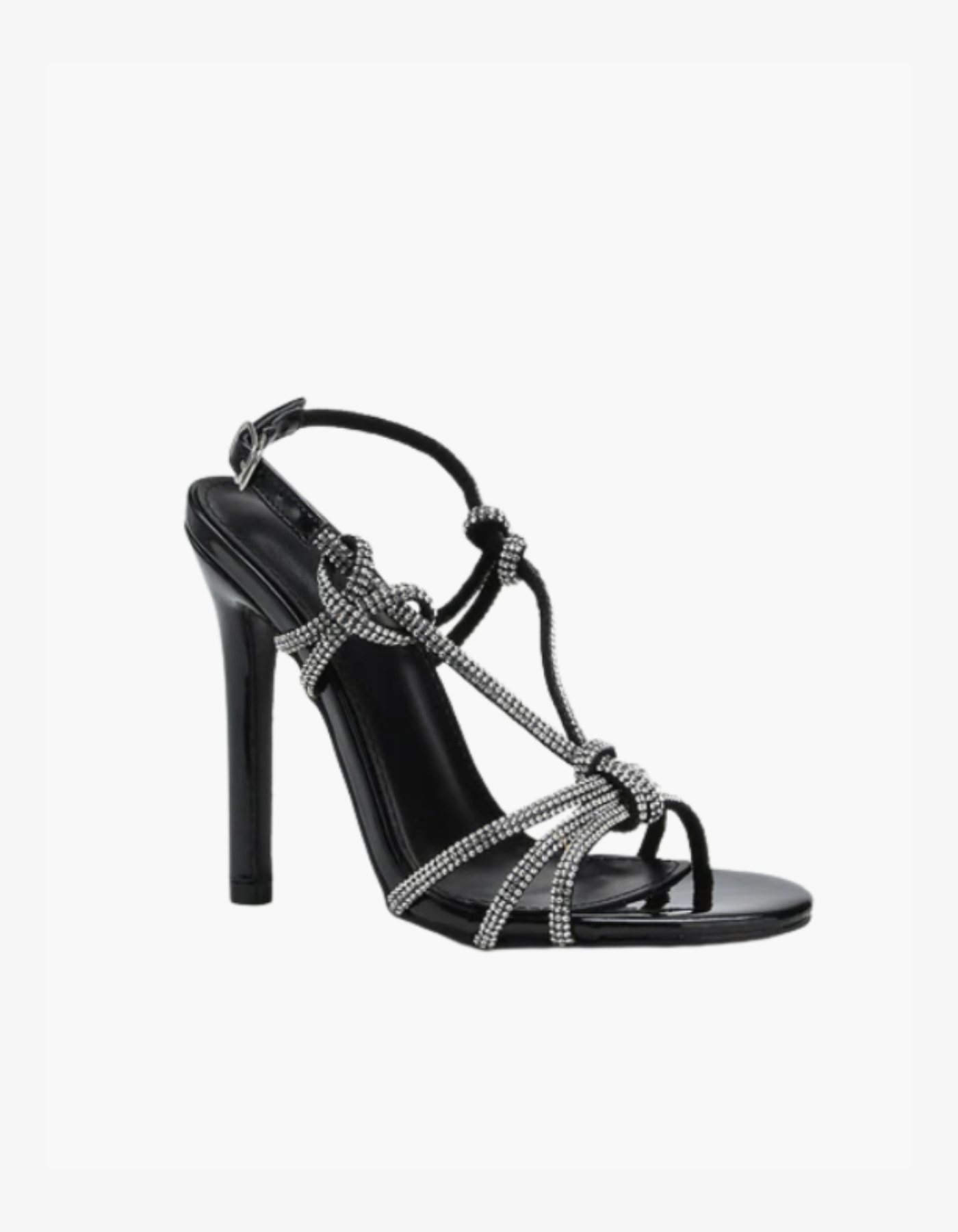 Zélie – Sparkling design – Rhinestone multi-strap heels-15133991240053-Mirella Fiore
