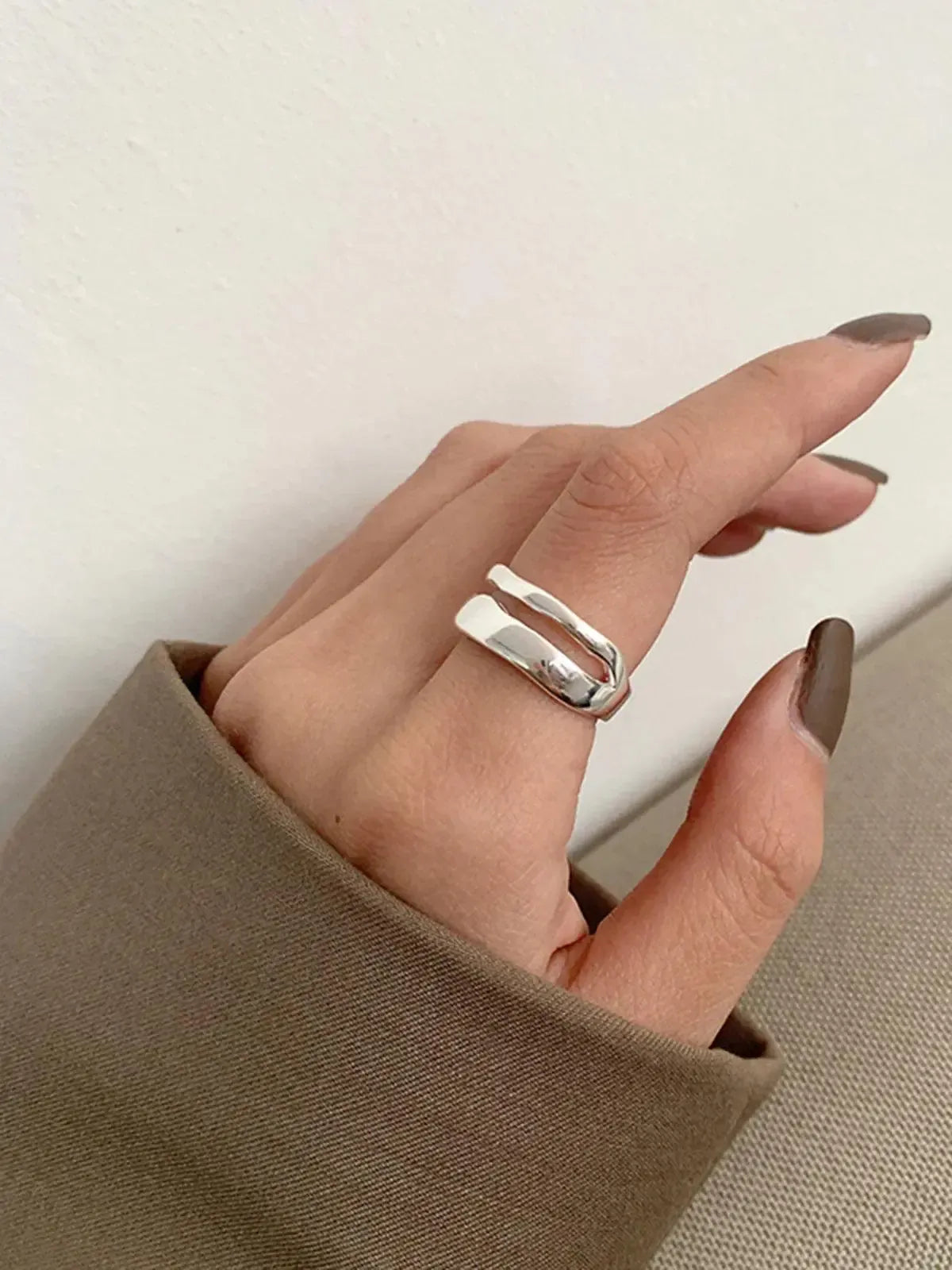 Zenitha – Moon design – Silver ring-15227807039861-Mirella Fiore