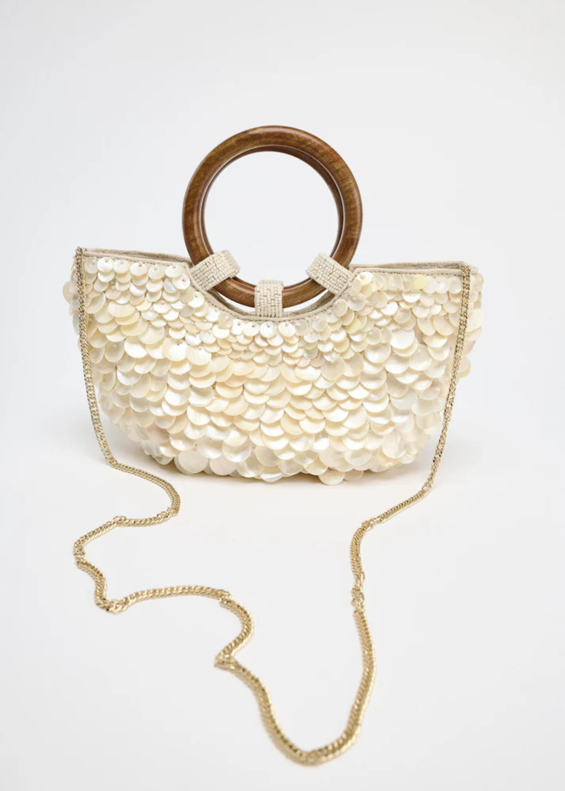 Ziaza – Sequin shell – Statement summer bag-15133817504117-Mirella Fiore