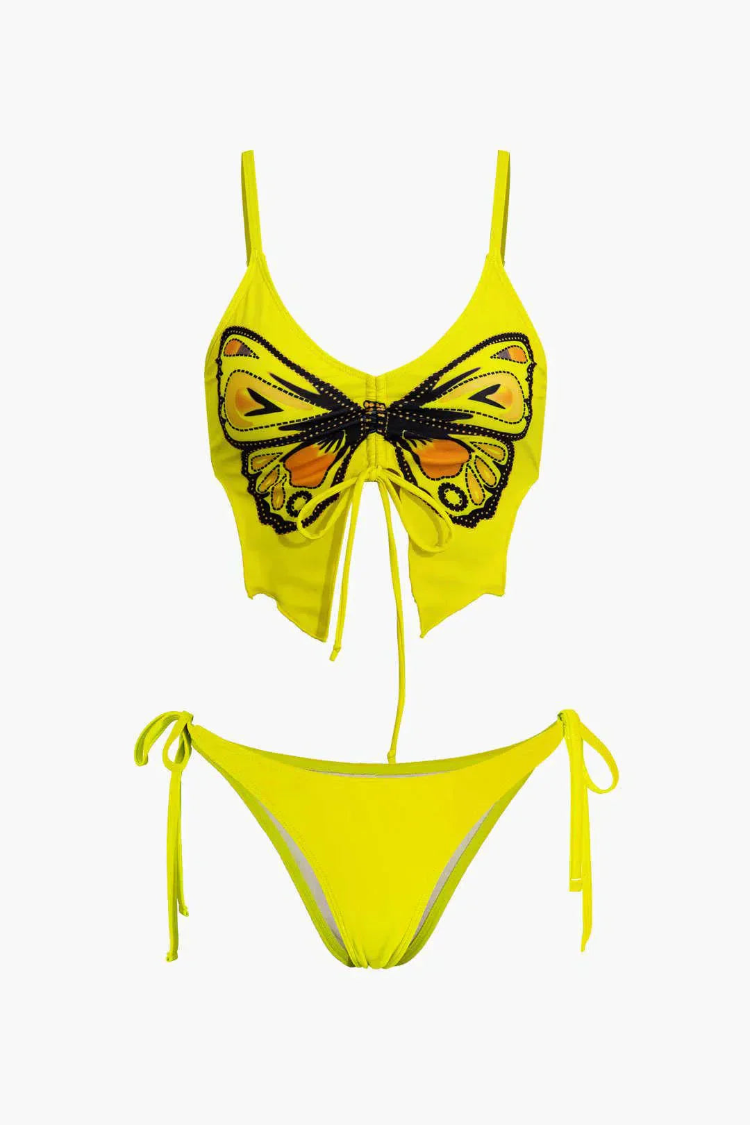 Zirlea – Butterfly pattern – Swimwear set-15133676208501-Mirella Fiore