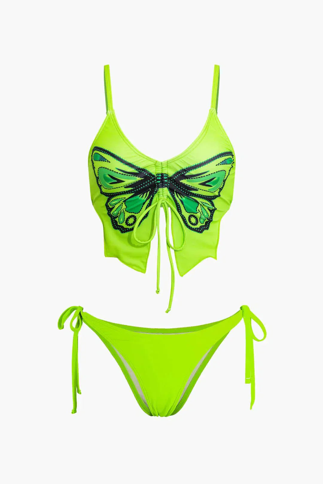 Zirlea – Butterfly pattern – Swimwear set-15133676208501-Mirella Fiore