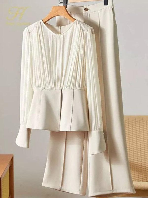 lba - Elegant 2-Piece Set Made of High-Quality Cotton-15553174765941-Mirella Fiore